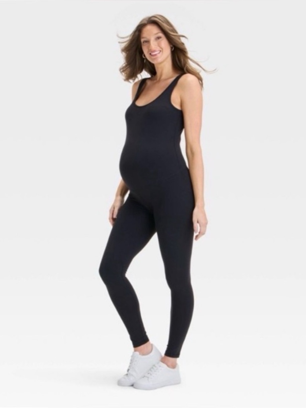 Isabel by Ingrid and Isabel maternity jumpsuit black